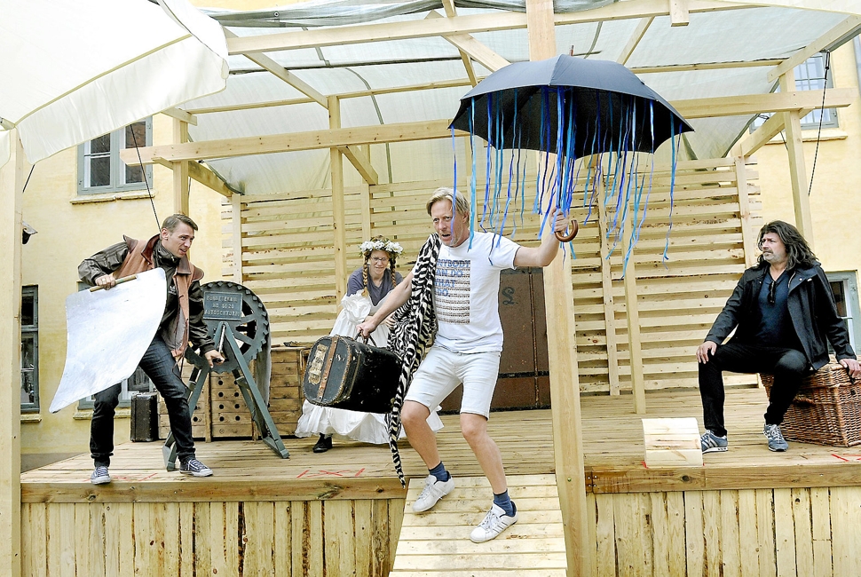Pyramus & Thisbe — produktionsfoto, foto: Marianne Povelsen / Holbæk Teater